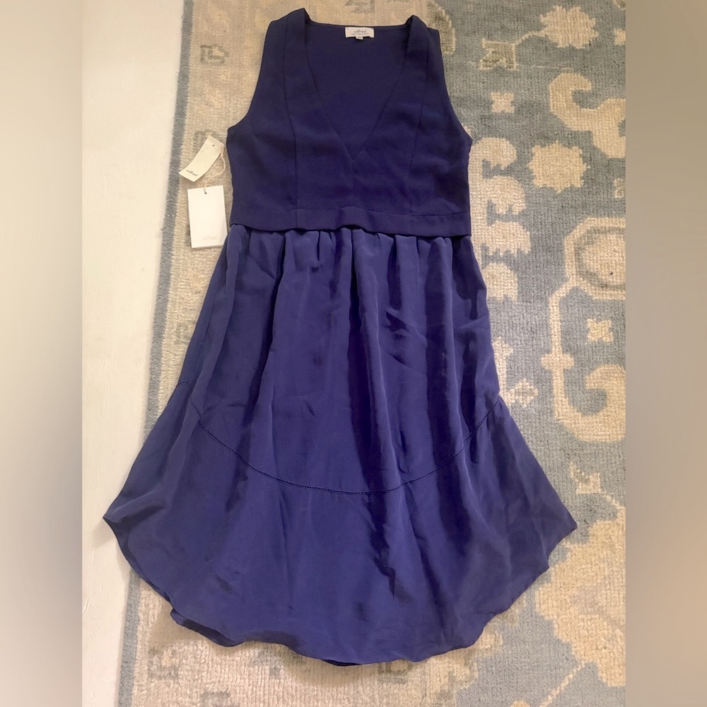 Wilfred silk mix dress